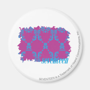 Damastast Aqua-Lilor 2 Magnet