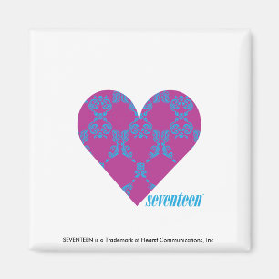 Damastast Aqua-Lilor 4 Magnet