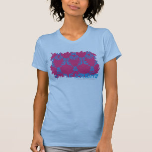 Damastast Aqua-Magenta 3 Tee Shirt
