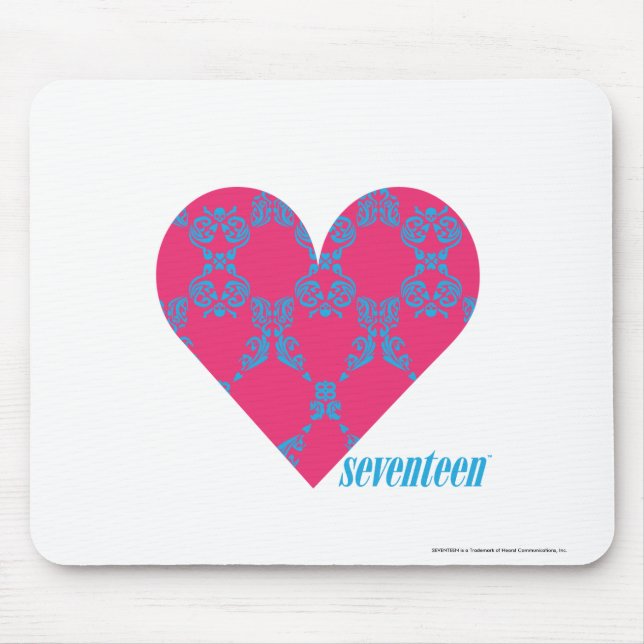 Damastast Aqua-Magenta 4 Musmatta (Framsidan)