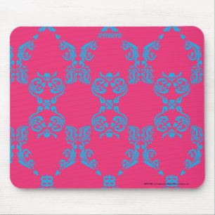 Damastast Aqua-Magenta Musmatta