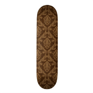 Damastast bakgrund 2 old school skateboard bräda 21,6 cm