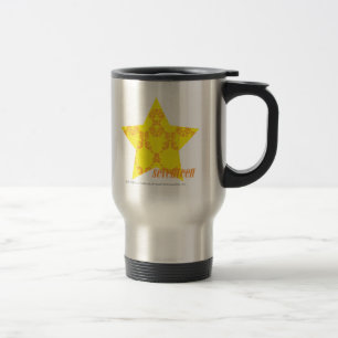 Damastast Gult-Orange 3 Resemugg