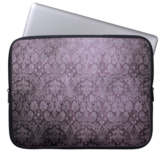 Damastast laptop sleeve (Framsidan)