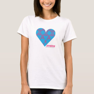 Damastast Magenta-Aqua 3 Tee Shirt