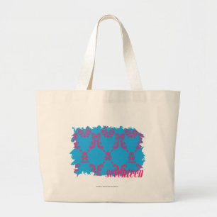 Damastast Magenta-Aqua 4 Jumbo Tygkasse