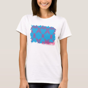 Damastast Magenta-Aqua 4 T-shirt