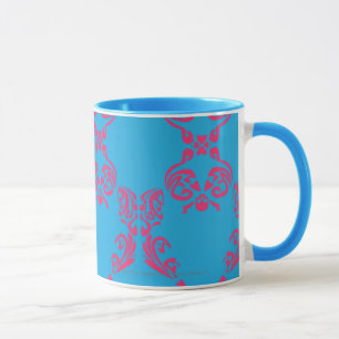 Damastast Magenta-Aqua Mugg