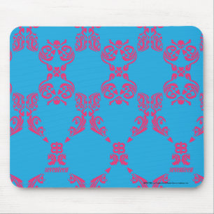 Damastast Magenta-Aqua Musmatta
