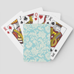 Damastast mönster 3 spel kort
