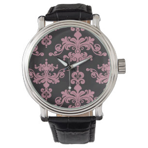 Damastast mönster 5 armbandsur