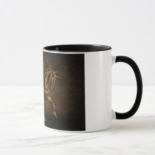 Damastast mugg för Steampunk Unicorn