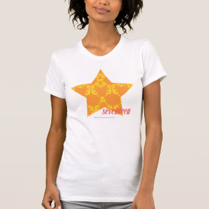 Damastast Orange-Gult 3 Tee