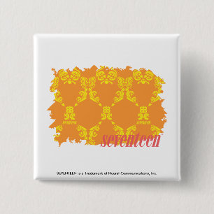 Damastast Orange-Gult 4 Knapp