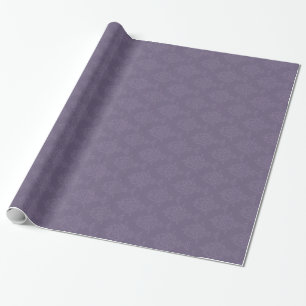 Damastast purpurfärgad Victorianstil Presentpapper