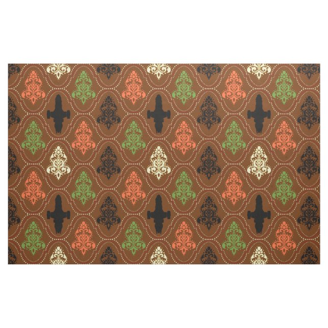 Damastast Serenity, för Tyg (Fat Quarter)