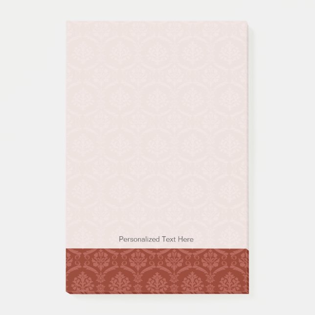 Damastast tapet 3 post-it block (Framsida)