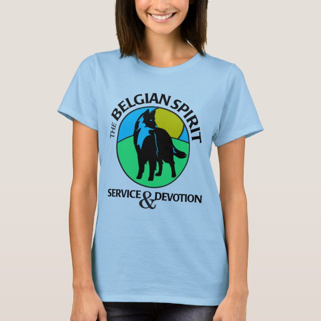 Dambaby - dockaT-tröja i blått T Shirt (Framsida)