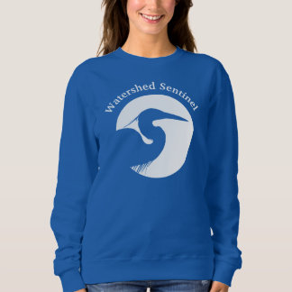 Damblå sweatshirt för kvinnor t shirt