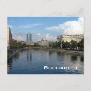 Dambovita River - Bukarest Vykort