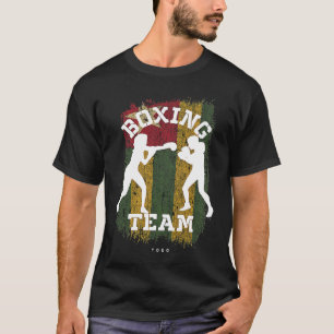 Damboxning Togo Combat Sports Fighter Boxning T Shirt