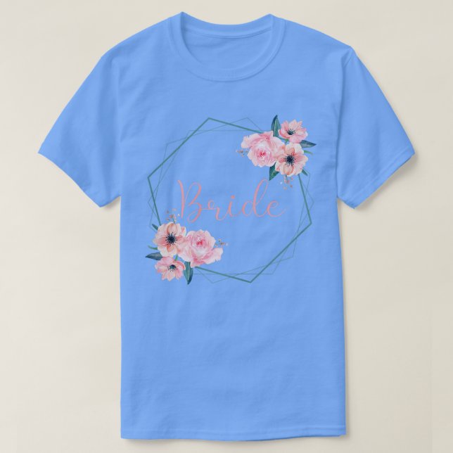 Dambrudslakt rosenkrans Brud T-Shirt (Design framsida)