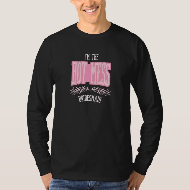 Dambrudtjej Kaos Matchande Möhippa  T Shirt (Framsida)