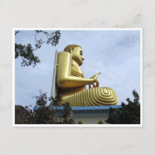 Dambulla golden buddha vykort