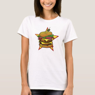 DamCheeseburgerutslagsplats T-shirt