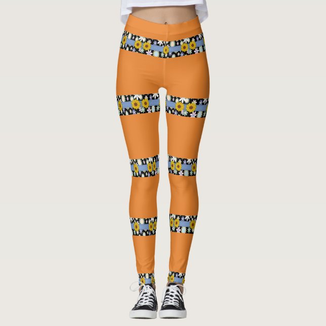 Damdamer långa leggings (Framsida)