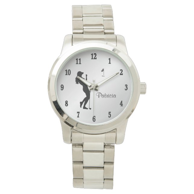 Damdrottning golfpersonlighet  armbandsur (Framsida)