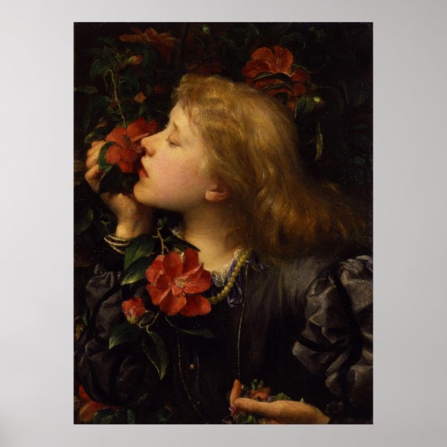 Dame Alice Ellen Terry Chosing by George Watts Poster (Framsidan)