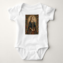  Dame au jardin, illustration médiévale/renaissanc T Shirt