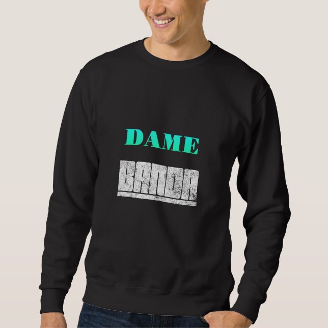 Dame Banda Lång Ärmad Tröja (Framsida)