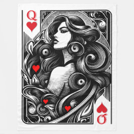 Dame de cœur à vous l'honneur fleecefilt