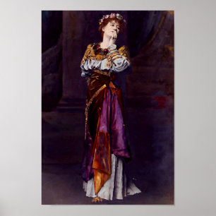 Dame Ellen Terry as Imogen - Alma-Tadema Poster