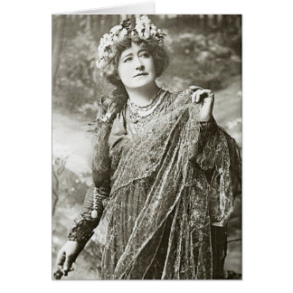 Dame Ellen Terry Hälsningskort
