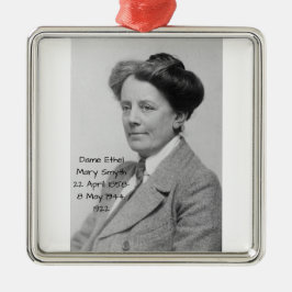 Dame Ethel Mary Smyth, 1922 Julgransprydnad Metall