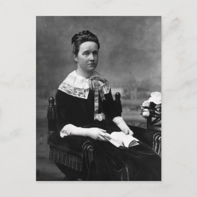 Dame Millicent Fawcett, 1880 Vykort (Framsida)