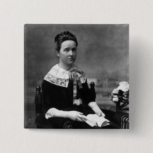 Dame Millicent Fawcett, c.1880 Knapp (Framsida)