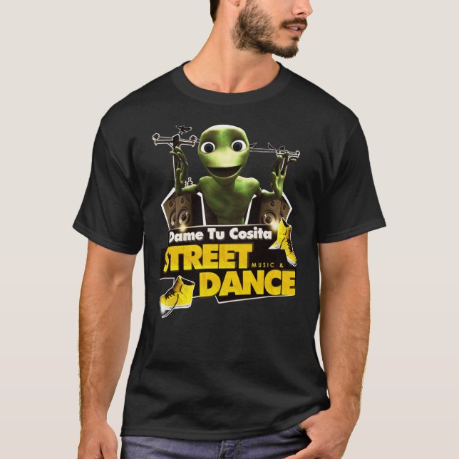 Dame Tu Cosita - Berömden Alien Dance, Gift for  T Shirt (Framsida)