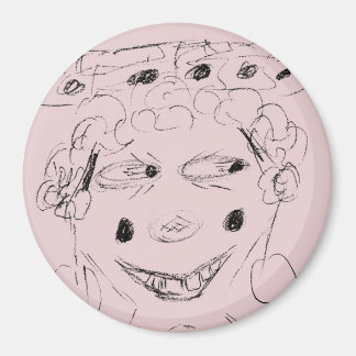 Dame Wacky Magnet