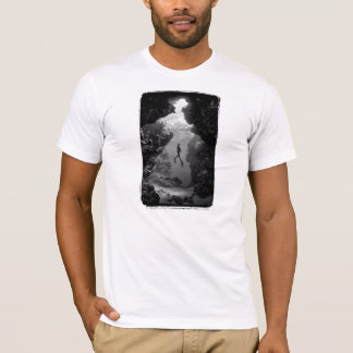 Damen av det djupt - passar organiskt. Äggskal Tee Shirt
