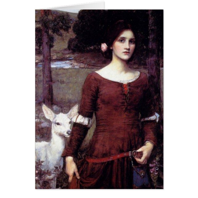 Damen Clare Hälsningskort (Framsidan)