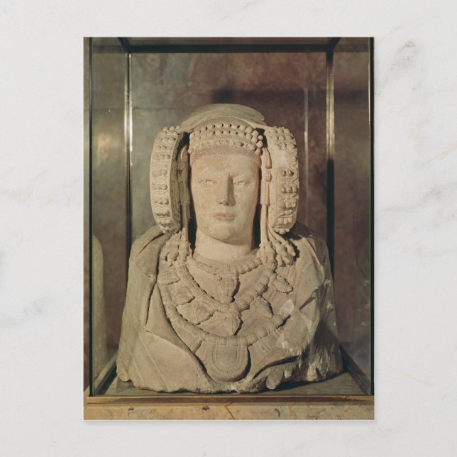 Damen från Elche Vykort (Framsida)