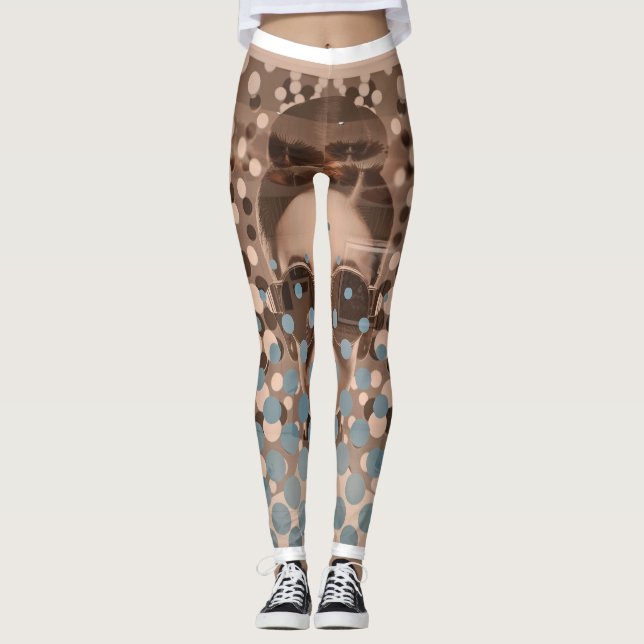 Damen Leggins - formend und stylisch Leggings (Framsida)