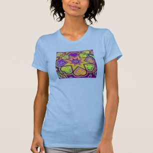 damen "Lila Passion" T Shirt