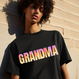 Damens nuvarande mormor världens nana gigi T-Shirt