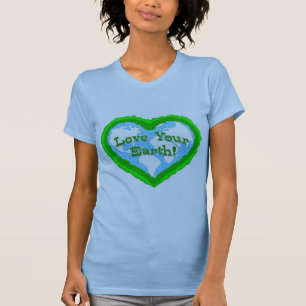 Damer älskar din jordskjorta tee shirt
