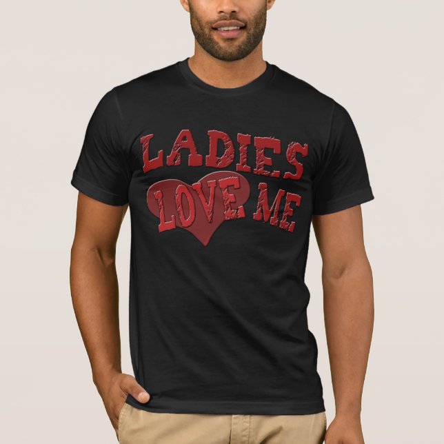 Damer älskar mig tee (Framsida)
